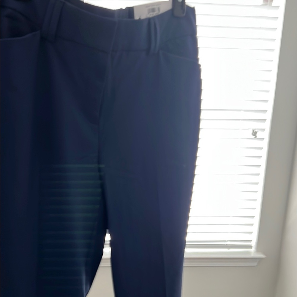 Haggar Blue Straight Leg Pants
